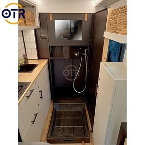 Sprinter Van Box <span class=keywords><strong>Kit</strong></span> Out Drivers Conversion Luxe Divertissement <span class=keywords><strong>Douche</strong></span> Intérieur Meubles Murphy Bed Camping Duscabine - Product Image 4