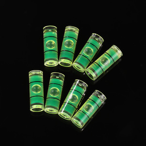 Nivel de burbuja mini de 6.5x18mm de vidrio, medidor de nivel de precisión para herramientas de calibración - Product Image 2