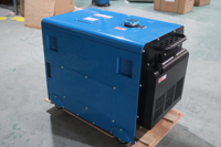 Kleine 5KW 6KW 10KW 12KW Super Silent Diesel Generator Silent Typ Wasser-/Luft kühlsystem Home Marine Tragbarer Diesel generator