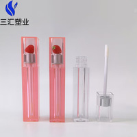 Tube de brillant à lèvres transparent Fengyuan, emballage OEM ODM, fabricants de maquillage, livraison immédiate