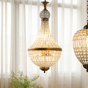 Lampadario di Cristallo Moderno Classico all'Ingrosso, Design Contemporaneo Placcato per Soggiorno, Camera da Letto e Decorazioni Nuziali - Product Image 2