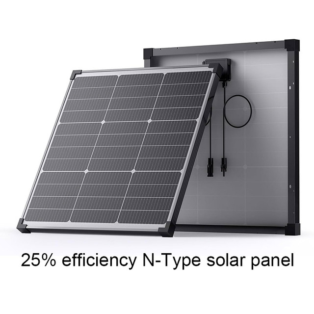 2026 New Trend Hot Selling Solar Panels N-Type 16BB 50W 18V Solar Panel 25% High Efficiency