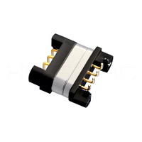 HytePro Pogo 4-poliger magnetischer Ladeans chluss mit rechtwinkliger Montage für den Anschluss der Docks tation