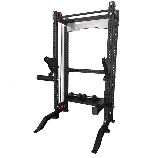 2023 New Weightlifting Commercial Gym Fitness Strength Training Power Cage Squat Rack