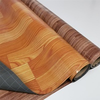 Nouveau design, revêtement de sol en vinyle PVC de style bois, écologique, imperméable, résistant à l'usure, de luxe, pour chambre à coucher et cuisine, usage intérieur