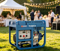 Générateur diesel portable Yuchai 3 kW, puissance nominale 2,8 kW, monophasé, pour la maison