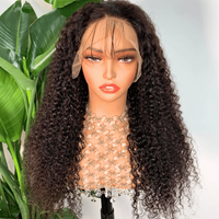 Perruque brésilienne en cheveux humains vierges à 100 %, bouclée et volumineuse, avec dentelle transparente, pour femmes – Fournisseur de choix