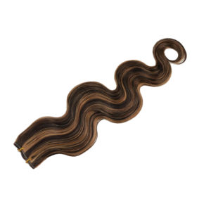 Nouveauté : Extensions de cheveux 100% naturels Remy, qualité 10A 11A, cheveux brésiliens, tissage à la machine, double trame, noir, pour femmes - Product Image 1