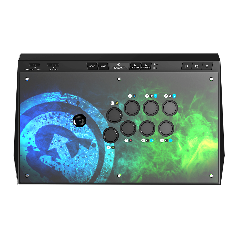 Gamesir Universal Arcade Fightstick Voor Android, Pc, PlayStaton4, Voor Pc En Xbox Een