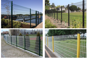 Valla de malla de alambre galvanizado recubierto de polvo de jardín verde de España a la venta - Product Image 2