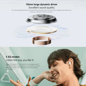 Para Xiaomi <span class=keywords><strong>Redmi</strong></span> <span class=keywords><strong>Buds</strong></span> 6 Play con Reducción de Ruido IA, Batería de 36 Horas, Control Táctil BT5.<span class=keywords><strong>4</strong></span>, IPX4 a Prueba de Agua para Auriculares TWS - Product Image 3