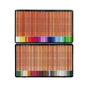 Coffret de Crayons Pastel 48/72 Couleurs, Qualité Professionnelle, Crayons de Dessin au Fusain, Coffret Cadeau, Vente Chaude Fabricant - Product Image 1