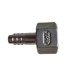 Acier inoxydable 304 316 1/2 "Barb X 1/2" Adaptateur de tuyau femelle Mamelon de tuyau - Product Image 1