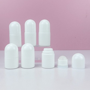 Manufacturer Wholesale Round Roller Ball Plastic <b>Bottles</b> <b>50ml</b> for Deodorant Antiperspirant Packaging PE Rolling Ball - Product Image 2