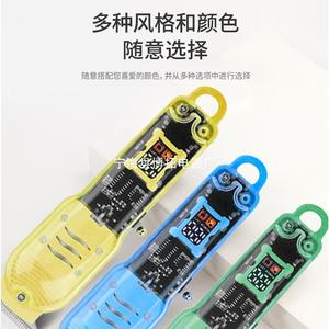 Cortadora de Pelo con Cuerpo Transparente, 20W, Recargable por USB, Uso Profesional, Mango de Plástico, 7000-9000 rpm - Product Image 1
