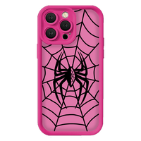 Nouvelle conception de coque de téléphone portable en TPU souple avec motif d'araignée en toile d'araignée pour iPhone 7 8 X XR XS 11 12 13 14 15 16 Pro Max Plus, antichoc