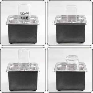 Hotel Bar Coffee Restaurant Supplies Stainless Steel 1/6-100mm Automatic Glass <b>Cup</b> <b>Washer</b> Pitcher Rinser Bottle <b>Washer</b> - Product Image 5