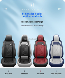 Durable Full Set Leather <strong>Car</strong> <strong>Seat</strong> <strong>Covers</strong> 360 Full Surround All Season Fit for <strong>Ford</strong> Focus <strong>Fiesta</strong> Escape Explorer F-150 Ranger - Product Image 6