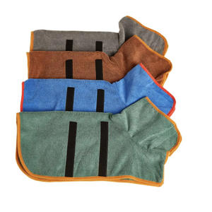 Toalla de baño de secado rápido para perros, toalla bordada con logotipo personalizado para limpieza de ducha de mascotas, gran oferta - Product Image 5