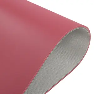 Çin tedarikçisi PVC konveyör bant kırmızı 8MM aşınmaya dayanıklı yüksek kaliteli konveyör bant