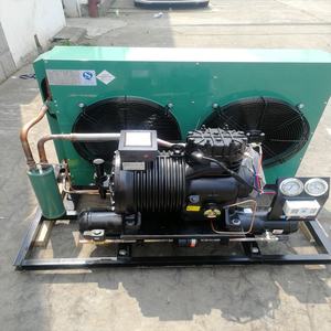 Стабильный энергосберегающий поршневой компрессор 380 В, конденсационный блок R410A, автоматический шестеренный насос, 5 л.с., 8 л.с., 10 л.с., 15 л.с., плоская пластина - Product Image 5