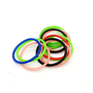 الأكثر مبيعًا تصميم مخصص أخضر أزرق أسود ملون سيليكون المطاط يا خاتم للرعاية الصحية - Product Image 5