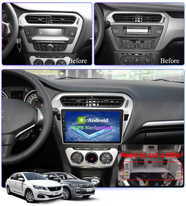 Autoradio Android 15 per Peugeot 301 <span class=keywords><strong>Citroen</strong></span> Elysee 2014-2018, Lettore Multimediale QLED DSP CARPLAY 4G+64G con Navigazione GPS - Product Image 2