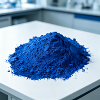 Approvisionnement direct usine : Poudre de peptide lyophilisé GHK-Cu (Cuivre bleu) de haute pureté (99%), matière première cosmétique, peptide de collagène