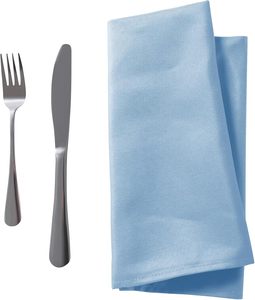 Blaue Polyester-Servietten Tischdecken für Partys, Hochzeiten und Restaurants - Product Image 2