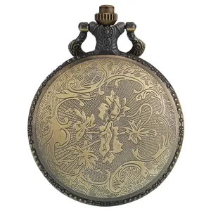 <strong>Old</strong> Fashion Paris Tower Design Women Quartz Analog Pocket Watch Full Hunter <strong>Clock</strong> 80Cm Sweater Necklace Chain Souvenir Reloj - Product Image 6
