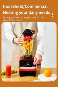 Licuadora eléctrica multibatido hielo, licuadora procesadora mezcladora de frutas comercial 2l/ - Product Image 2