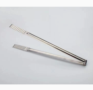 Pince de service longue en acier inoxydable DFT1 8 10 12 14 16 18 20 pour la cuisson, la pâtisserie, les buffets coréens, les réceptions et le barbecue - Product Image 1