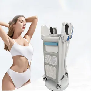 Machine de renforcement musculaire 13 Tesla EMSlim RF 2 en 1 EMS sculptant la machine à billes intérieures RF à rouleau HIEMT Machine d'élimination de la cellulite