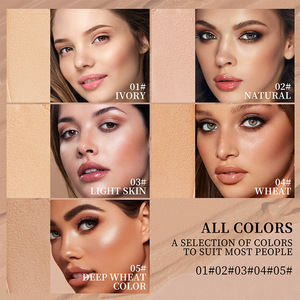 Gran oferta, barra de base correctora mate de cobertura completa ligera de 5 colores con barra correctora blanqueadora de esponja - Product Image 3