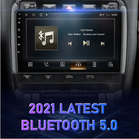 Autoradio Android 11.0 pour Porsche Cayenne 1 2002-2010 Lecteur vidéo multimédia 2Din 4G Navigation Carplay DVD Head Unit