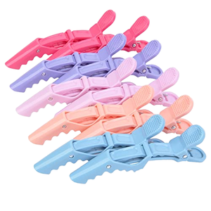 Pinces crocodiles multifonctionnelles <span class=keywords><strong>à</strong></span> <span class=keywords><strong>bec</strong></span> <span class=keywords><strong>long</strong></span> pour la coiffure, outils de salon de coiffure - Product Image 1