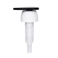 Vente en gros usine – Bouteilles et pots à pompe distributrice anti-déversement en plastique PP de 33 mm avec bouchon à vis nervuré pour détergent vaisselle