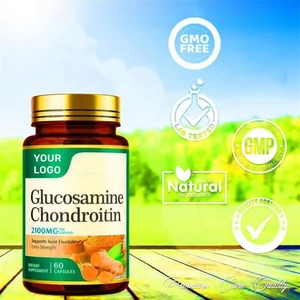 Complément alimentaire pour la santé des articulations, capsules de glucosamine et chondroïtine avec chondroïtine et MSM, favorise la structure saine des articulations - Product Image 4