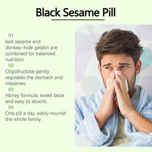 Оптовые таблетки из черного кунжута OEM для энергии и здоровья волос, 100% натуральная травяная добавка, антивозрастной эффект и поддержка иммунитета - Product Image 6