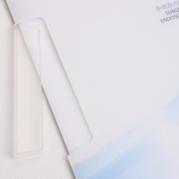 Carpeta de archivos con clip oscilante de tamaño A4 engrosado personalizado Nueva Fabricación de PP para productos de archivo de oficina y escuela