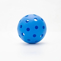 Balles de cornichon en plastique extérieures durables à 40 trous haute visibilité avec sac en filet pour le sport pour le jeu et l'entraînement en intérieur