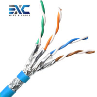 Kabel Ethernet UTP Cat5e CCA Berkualitas Tinggi 24/26/28 AWG Opsional 305m 500m 1000m Kabel Jaringan Lan Grosir Harga Grosir