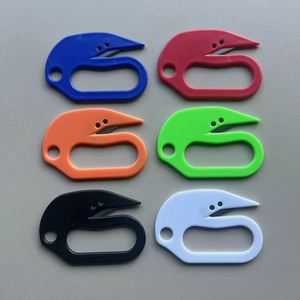 ที่เปิดกล่องแบบวงแหวนพร้อมรูเจาะ - ที่ตัดกล่อง ABS ขนาดกะทัดรัดและปลอดภัย พร้อมพิมพ์ซิลค์สกรีนสำหรับของขวัญส่งเสริมการขาย - Product Image 4