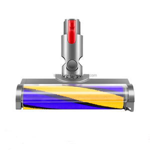 Cabezal de Limpieza con Rodillo Suave LED Verde para Aspiradoras <span class=keywords><strong>Dyson</strong></span> V7 V8 V10 V11 V15, Piezas de Repuesto Ideales para Pisos Duros y Lisos - Product Image 1