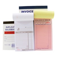 Cahier de chèques d'invités de qualité A Factures autocopiantes Reçu de restaurant Remorquage Registre d'entreprise Rapport Impression Formulaire de commande papier