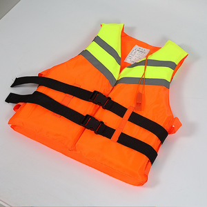 Professional Portable Fishing Life Vest Oxford Fabric 86-8 Buoyancy Reflective Snorkeling Rock Fishing Use - Product Image 1