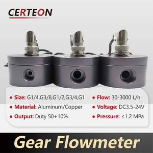 חיישן זרימת שמן עם אפקט הול ופלט פולסים מ G1/4 עד G1 מד זרימה גלגלי שיניים אובלי - Product Image 5