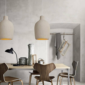 Luminaire suspendu de style japonais Wabi Sabi pour salle à manger, restaurant, salon, <span class=keywords><strong>lampe</strong></span> suspendue, lustre pour îlot de cuisine - Product Image 3