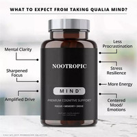 Capsules Nootropiques OEM ODM, Complément Alimentaire pour le Cerveau, Alpha GPC, L-Théanine, Amélioration de la Concentration et de la Mémoire, Nootropiques pour le Cerveau