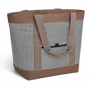 Custom Logo Heavy Duty Insulated Tote Beach <b>Beer</b> Cooler Bag Insulated Reusable Grocery Bag - Product Image 3